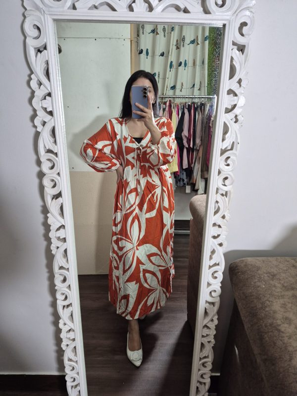 Sunlit Breeze Flared Summer Dress