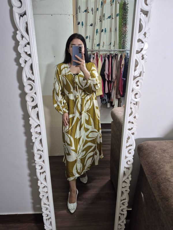 Sunlit Breeze Flared Summer Dress