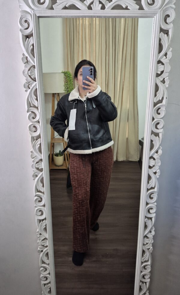 Noir Suede Luxe Jacket