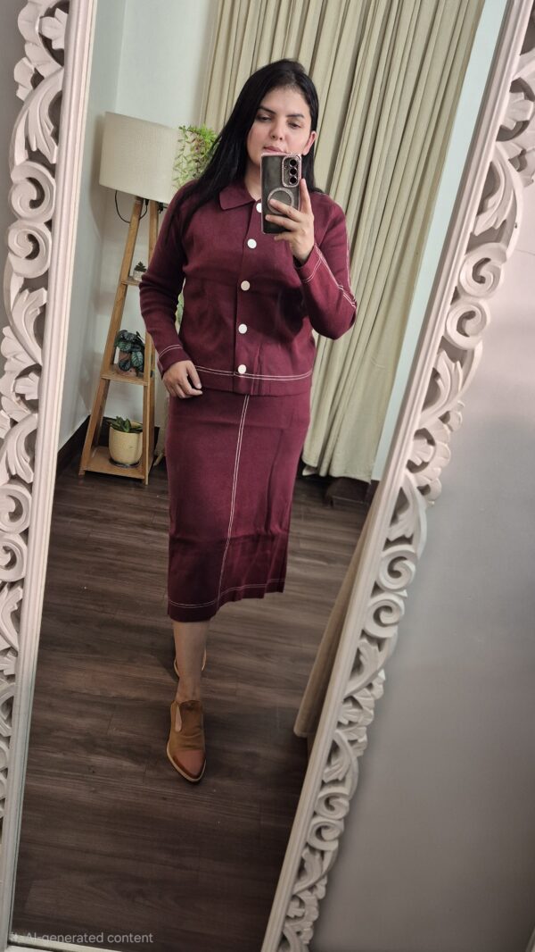 20251210_183211(1) Korean Style Cardigan & Skirt Set – Neutral Winter Edit