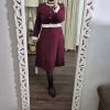Vintage Luxe Corduroy Dress for Women