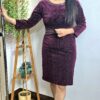 Premium Velvet Dress with Zari Detailing