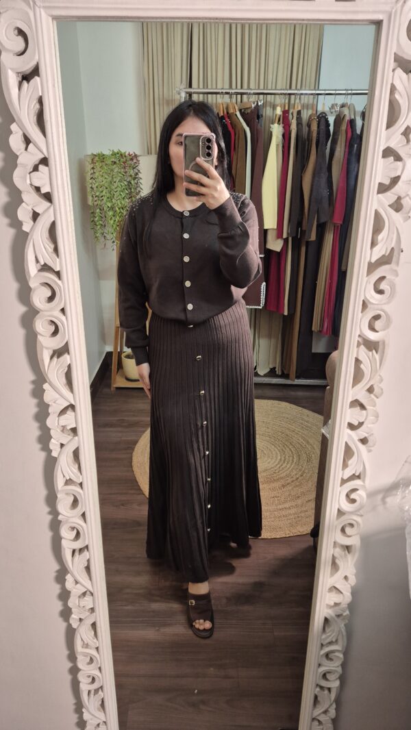 Élira Knitted Skirt Set