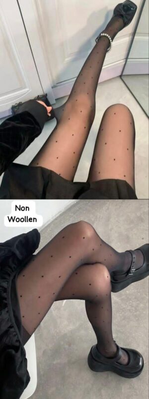 Classic Polka Dot Summer Stockings