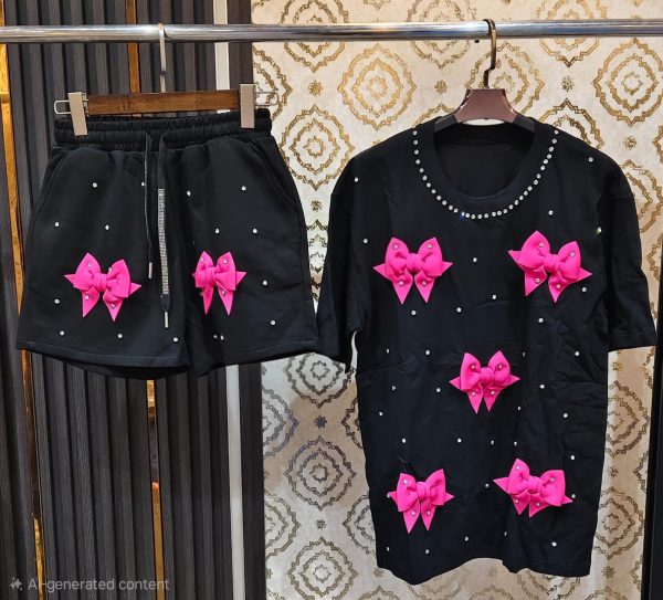 Bow Bliss 2-Piece Vacation Co-Ord Set