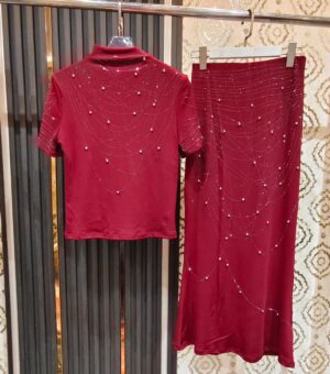 Ravishing 2-Piece Skirt Co-Ord Set for Women