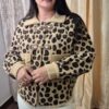 Heavy Premium Leopard Print Winter Jacket