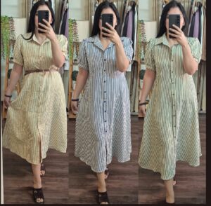 IMG_20260212_215436_350 Cotton Linen Stripe Dress for Women