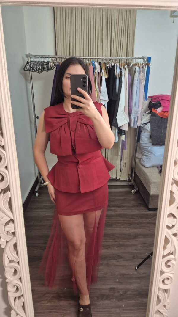 Luxe Skirt Top Set – Premium Edition