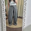 Balloon Fit Checked Trousers – Viral Edit