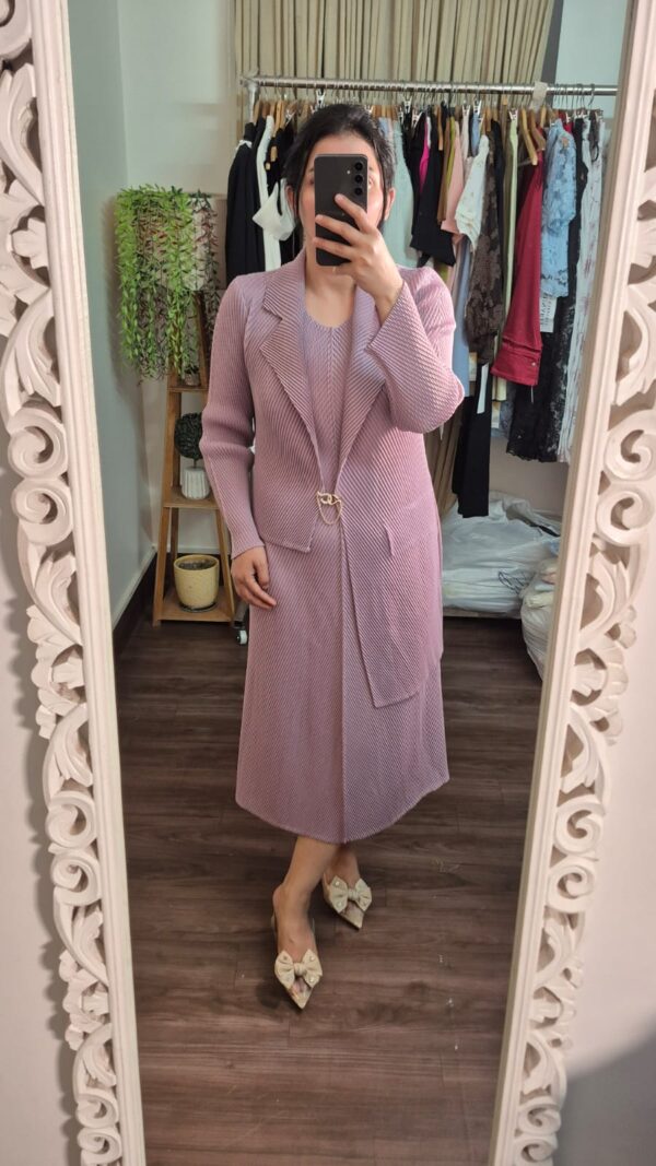 Korean Power Blazer Dress – Premium Edition